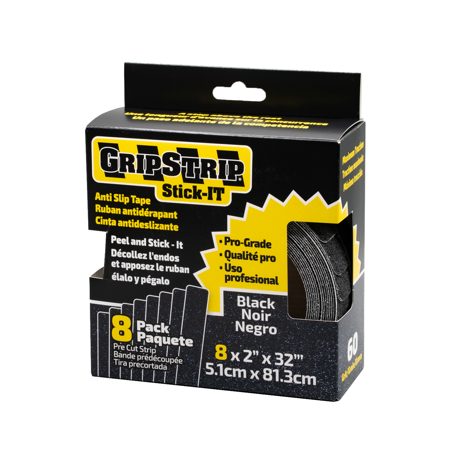 2 x 32 Pre cut Anti Slip tape – GripStrip (CA)